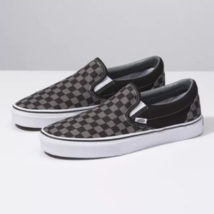 VANS - CHECKERBOARD SLIP-ON SIZE 5